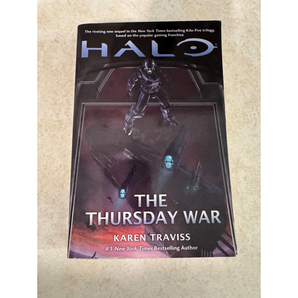 Halo The Thursday War Karen Traviss Paperback 2012 First Edition Kilo-Five Book